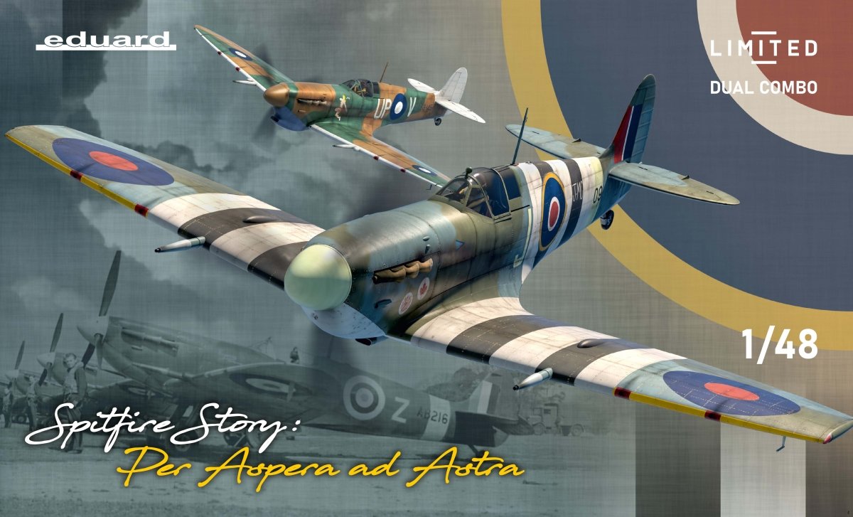 Eduard 11162 SPITFIRE STORY : Per Aspera ad Astra DUAL COMBO 1/48