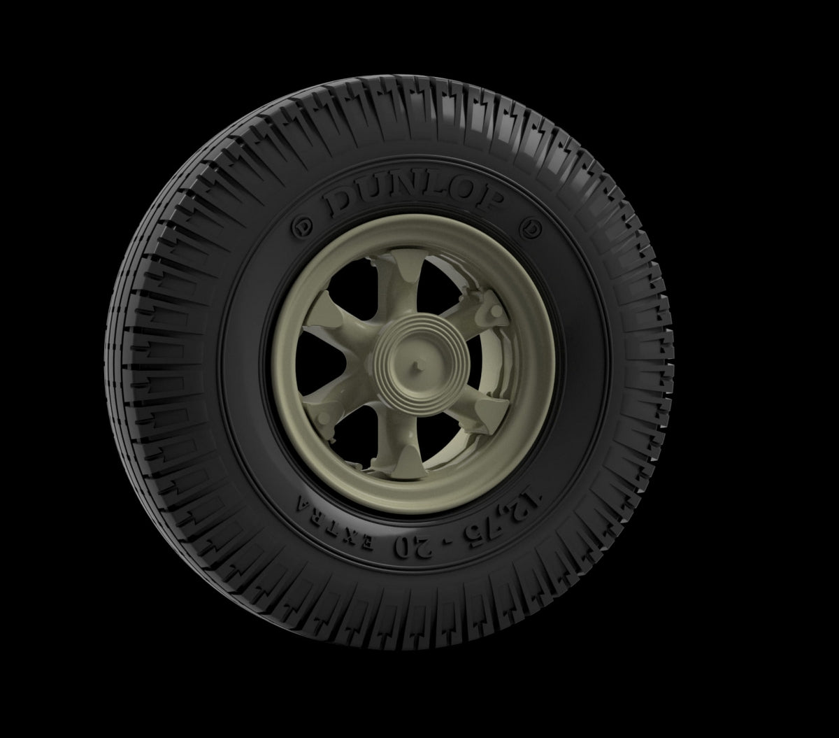 Panzer Art RE35-802 Vomag 8LR 9t truck Road wheels (Dunlop) 1/35