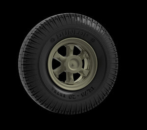 Panzer Art RE35-802 Vomag 8LR 9t truck Road wheels (Dunlop) 1/35