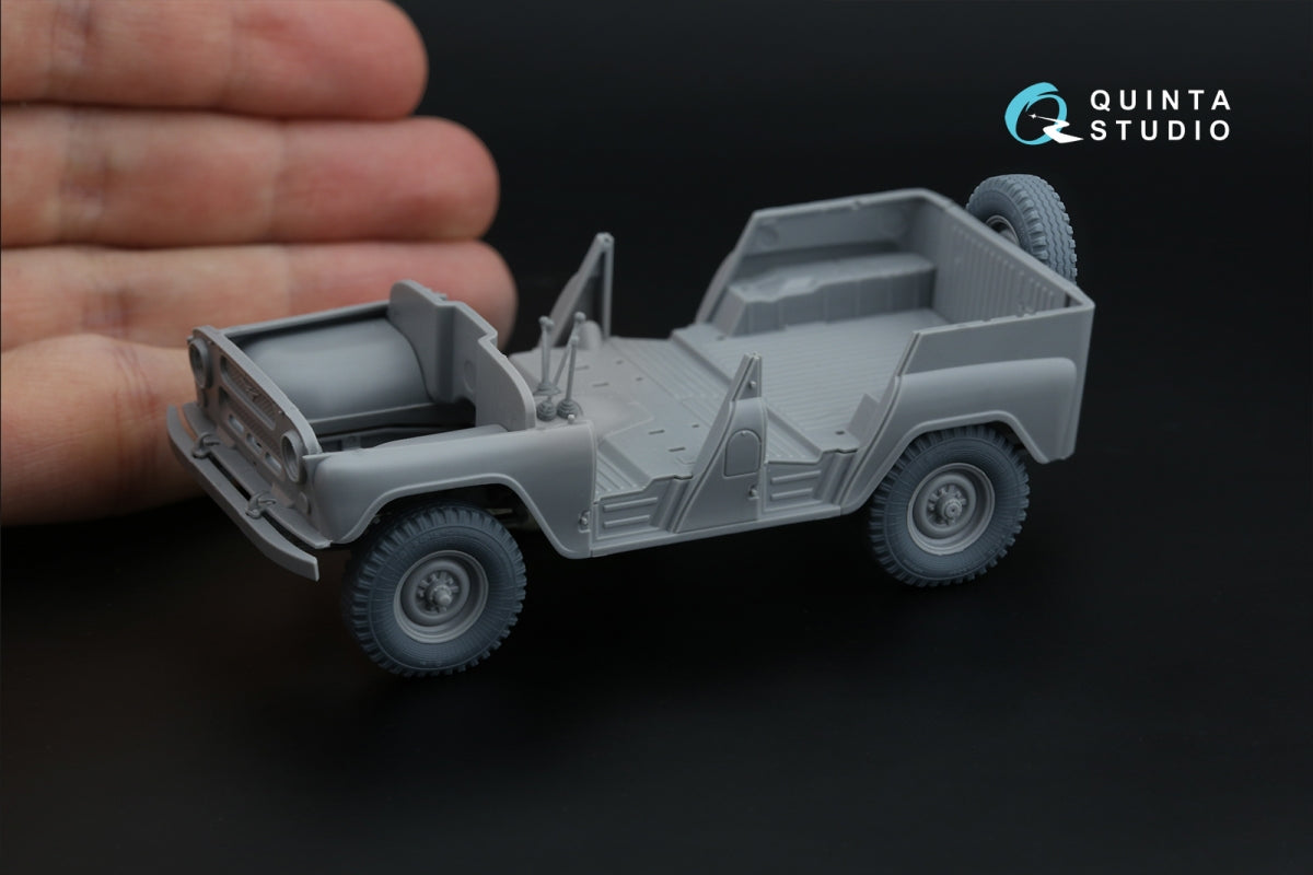 Quinta Studio QT43001 UAZ-469 Jeu de pneus familiaux (Zvezda) 1/43  – immagine 9
