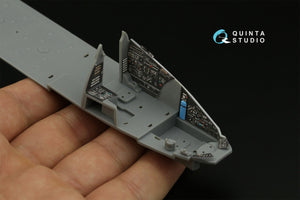 Intérieur imprimé en 3D et coloré sur papier décalcomanie Quinta Studio QD48406 Mi-24 Nato Hind (Trumpeter) 1/48 – image 12