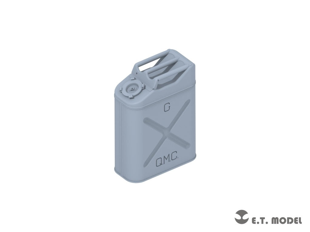 Ensemble de bidons de carburant de 20 litres ET Model P35-324 WWII USArmy, échelle 1/35  – imagen 2