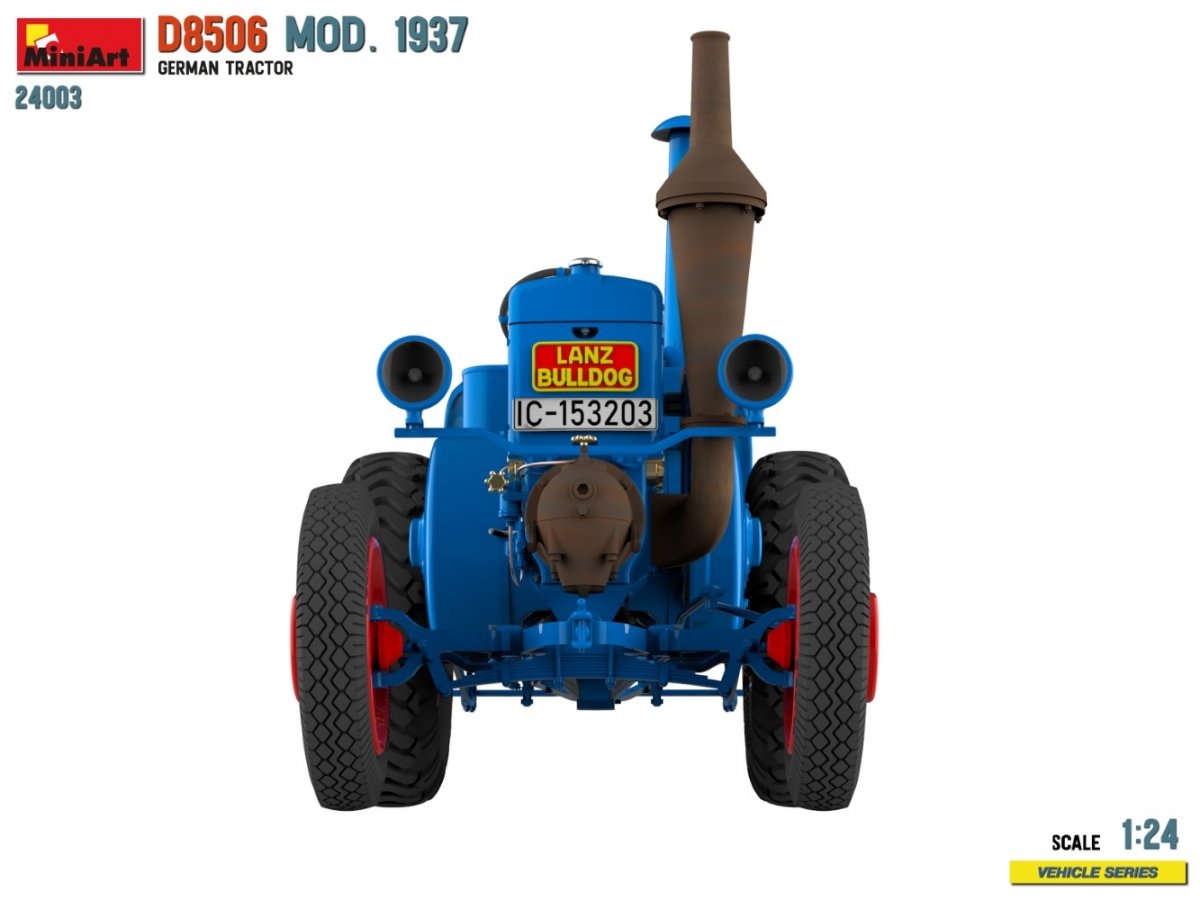 MiniArt 24003 TRACTEUR ALLEMAND D8506 MOD. 1937 1/24  – Bild 9