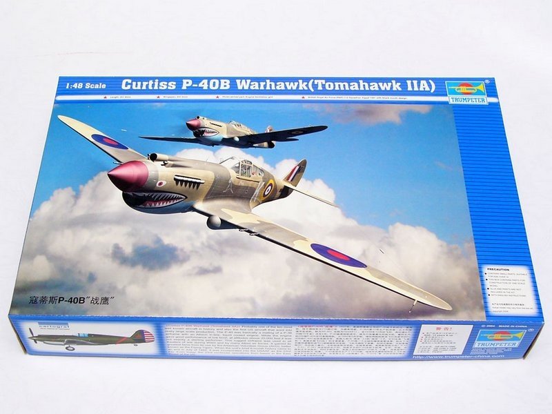 Trumpeter 02807 Curtiss P-40B Warhawk 1/48 – immagine 2