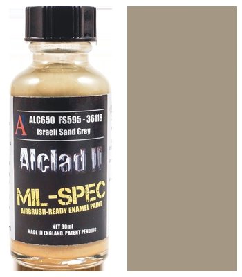 Alclad II E650 ALC 650 FS595-36118 Gris sable israélien 30 ml