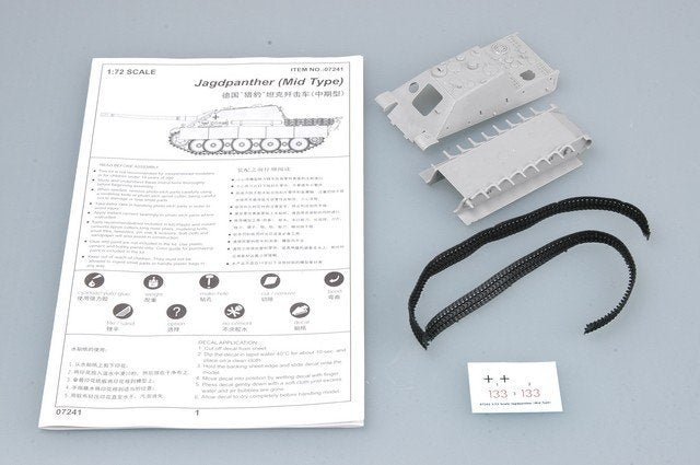 Trumpeter 07241 Jagdpanther (Type moyen) (1/72) – imagen 3