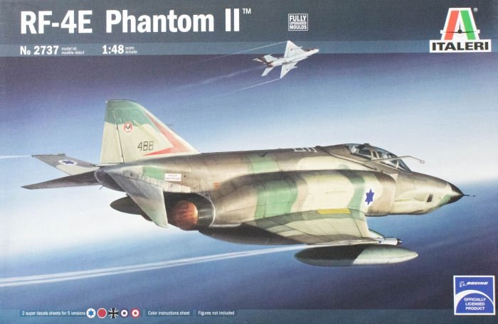 Italeri 2737 RF-4E PHANTOM II (1/48)