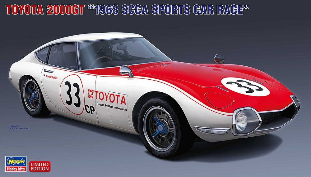 Hasegawa 20520 Toyota 2000GT « Course de voitures de sport SCCA 1968 » 1/24