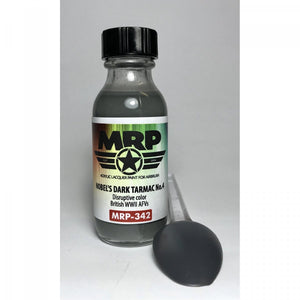 MR. Paint MRP-342 NOBELS DARK TARMAC n° 4 Véhicule blindé britannique de la Seconde Guerre mondiale 30 ml