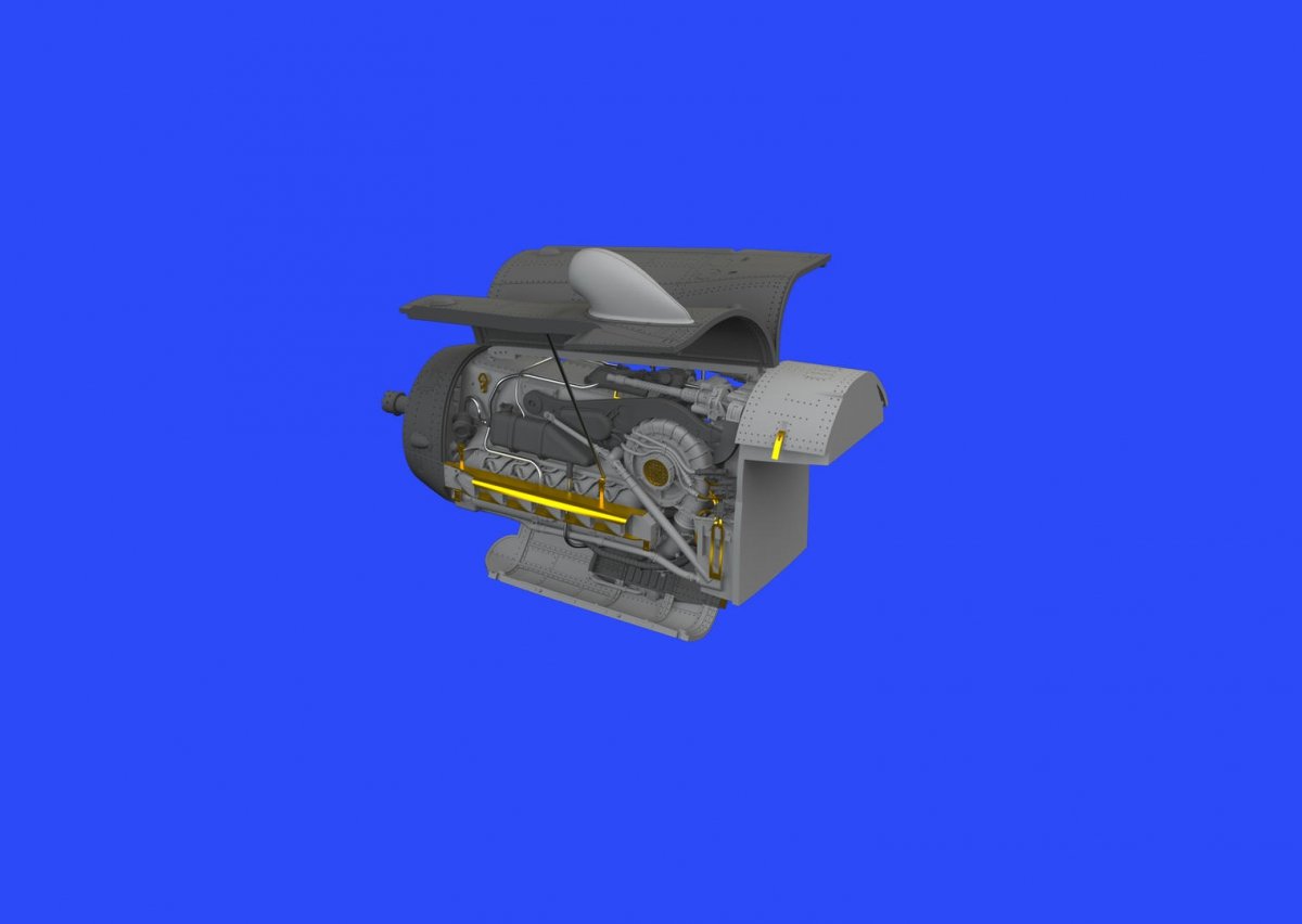 Eduard 648465 Bf 109G-10/ Moteur U4 1/48 EDUARD – Bild 3
