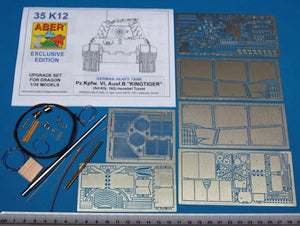 Aber 35K12 Pz.Kpfw. VI, Ausf.B (Sd.Kfz. 182) King Tiger (tourelle Henschel) (1/35)