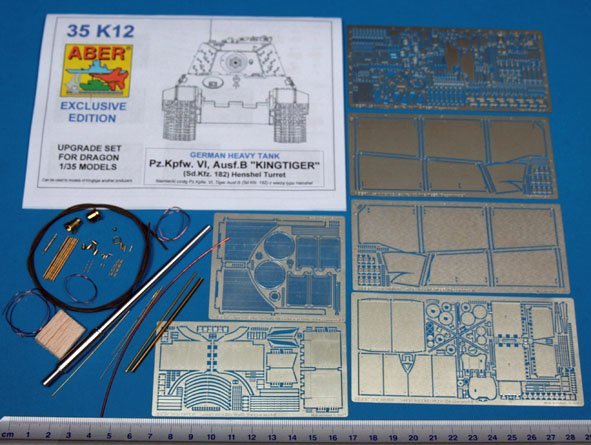 Aber 35K12 Pz.Kpfw. VI, Ausf.B (Sd.Kfz. 182) King Tiger (tourelle Henschel) (1/35)
