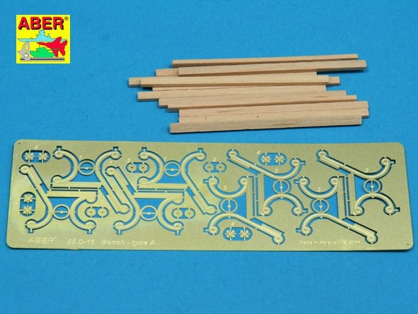 Aber 35D16 Bench type A 1/35