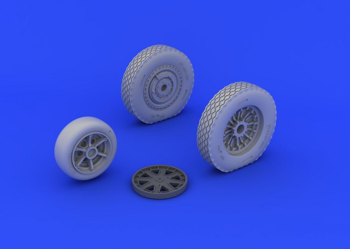 Roues Eduard 648203 P-39 fin 1/48 (EDUARD) – Bild 4