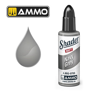 Munitions de Mig Jimenez A.MIG 0755 Navy Grey Shader Matt