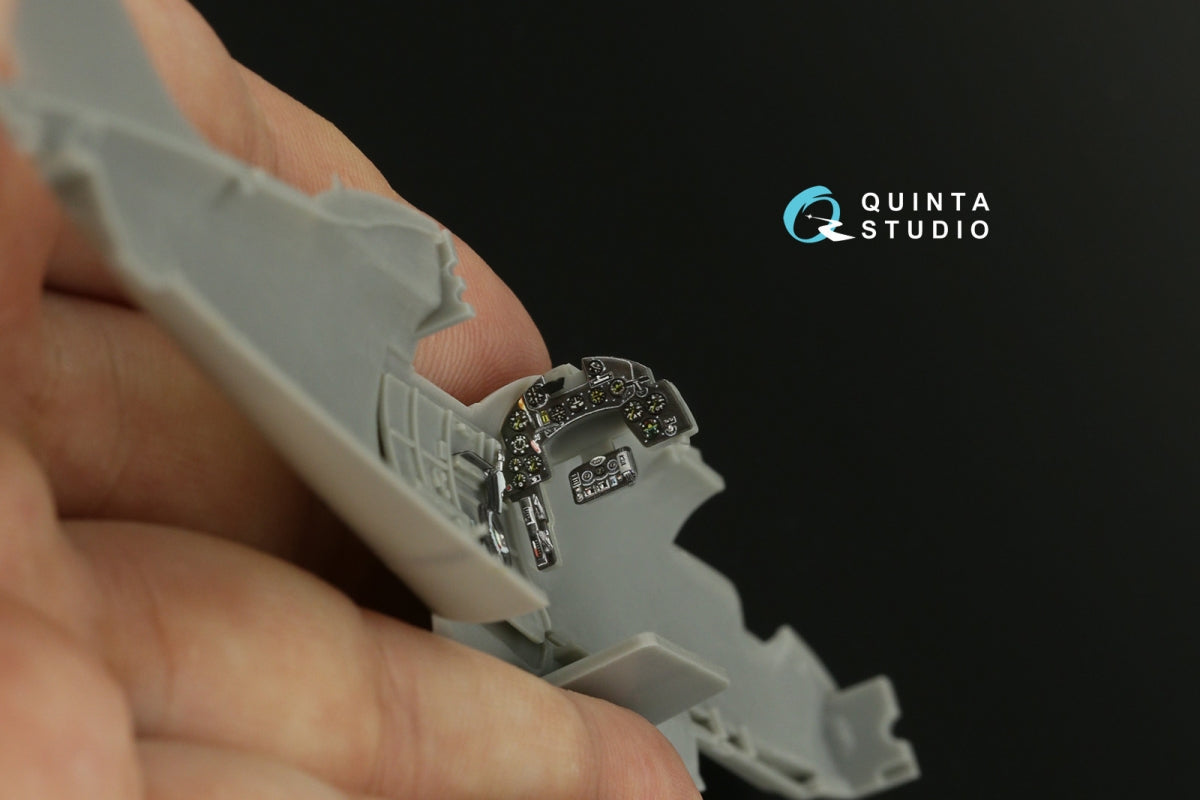 Quinta Studio QDS-48390 Macchi C.202 Folgore Late Intérieur imprimé en 3D et coloré sur papier décalcomanie (Hasegawa/Eduard) (Petite version) 1/48 – imagen 4