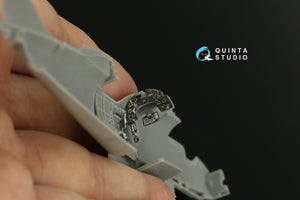 Quinta Studio QDS-48390 Macchi C.202 Folgore Late Intérieur imprimé en 3D et coloré sur papier décalcomanie (Hasegawa/Eduard) (Petite version) 1/48 – imagen 4