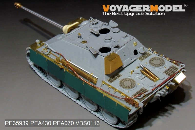 Kit de mise à niveau de base Voyager Model PE35939 Jagdpanther G1 de la Seconde Guerre mondiale pour TAKOM 2106 au 1/35 – image 7