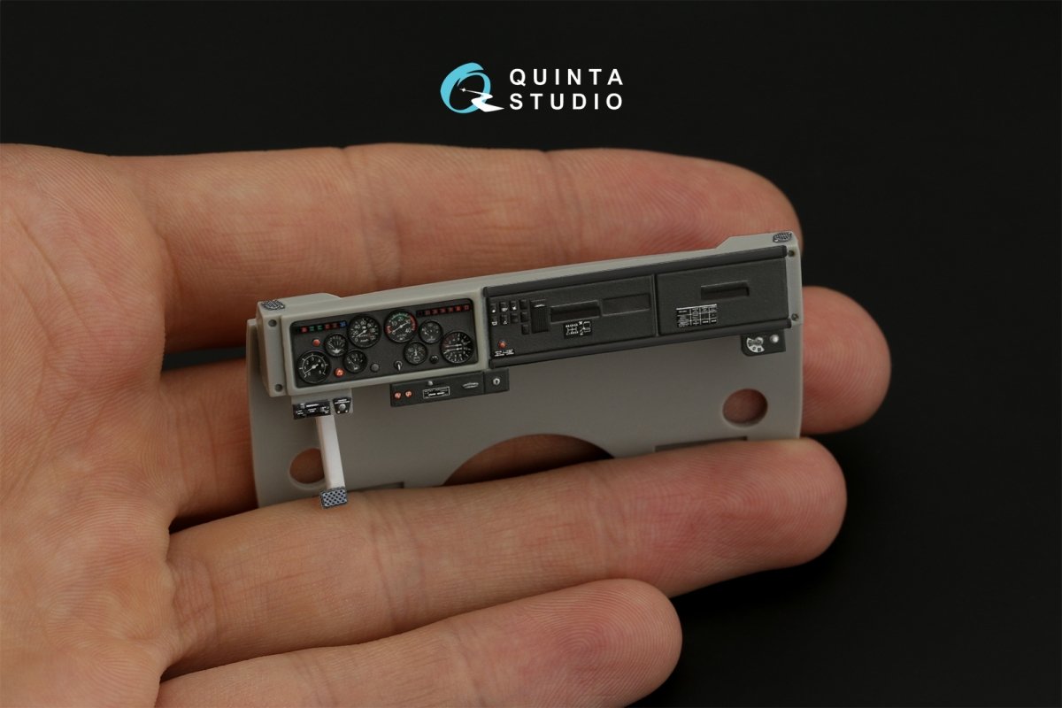 Intérieur imprimé en 3D et coloré sur papier décalcomanie Quinta Studio QD35074 KAMAZ 4310 (Trumpeter) 1/35 – Bild 10