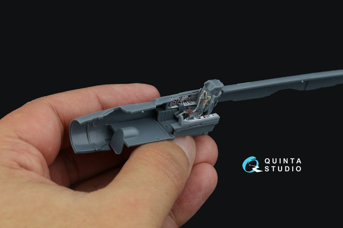 Quinta Studio QD72109 MiG-21PFM Panneaux gris Intérieur imprimé en 3D et coloré sur papier décalcomanie (Eduard) 1/72 – image 10