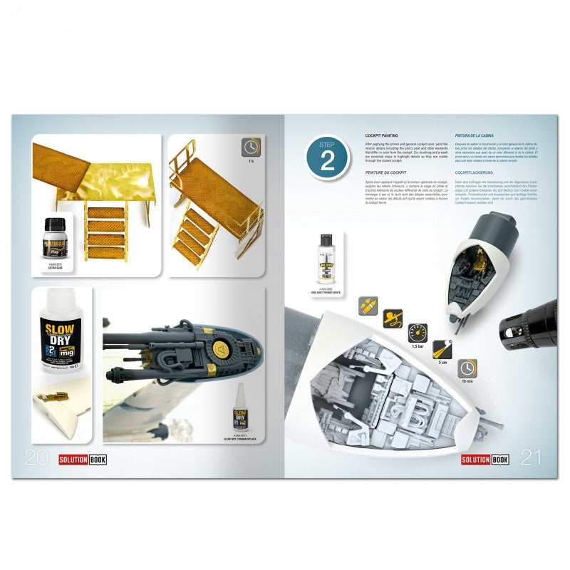 Ammo of Mig 6533 SOLUTION BOOK 28 - How to Paint Rebel Galactic Starships (Multilingual Book) – zdjęcie 6