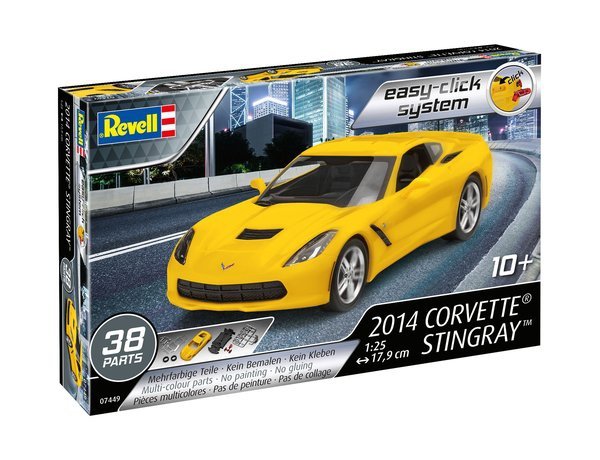 Revell 67449 Corvette Stingray 2014, échelle 1/25 – image 2