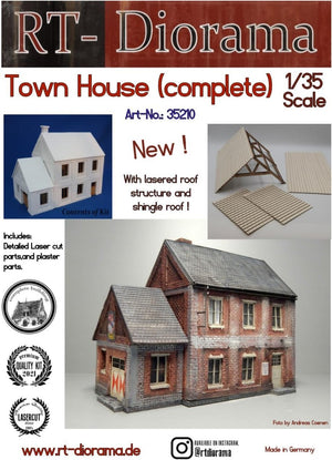 RT-Diorama 35210 Maison de ville (Système modulaire) 1/35