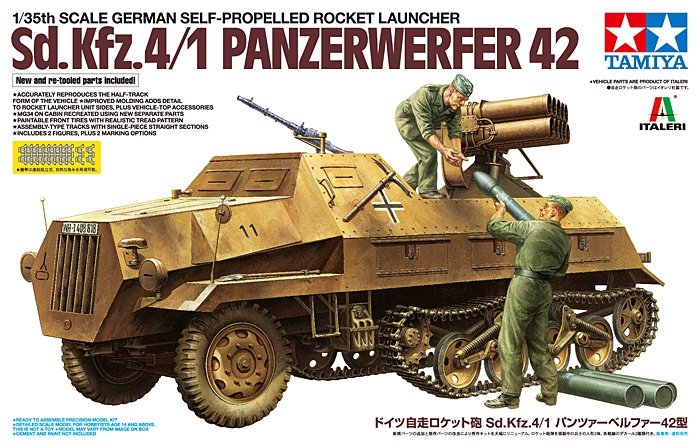 Tamiya 37017 Lance-roquettes automoteur allemand Sd.Kfz.4/1 Panzerwerfer 42 (1/35)
