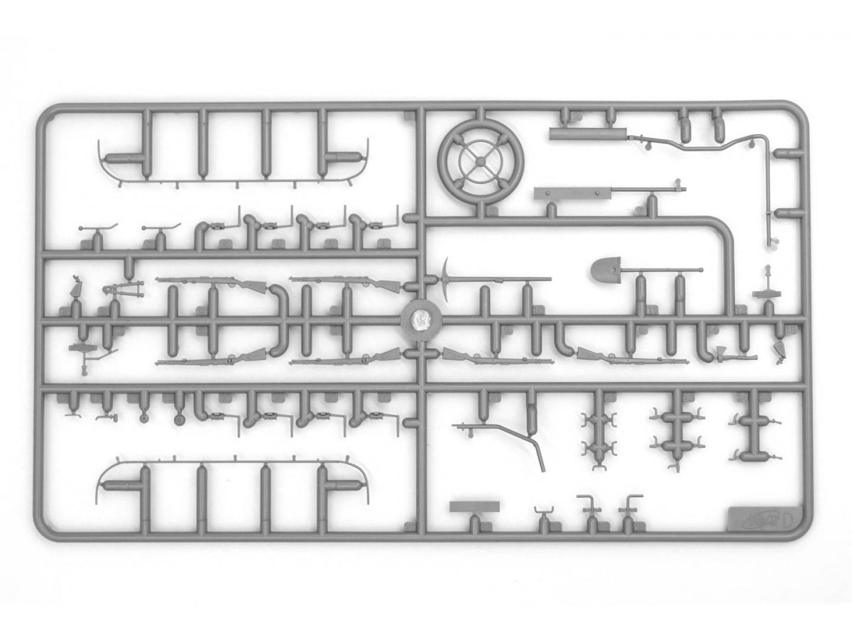 ICM 35502 Kfz.70 avec MG 34, véhicule militaire allemand de la Seconde Guerre mondiale, échelle 1/35 – image 13