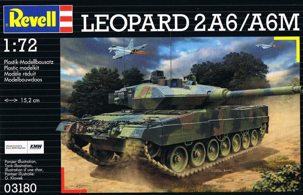 Revell 03180 Leopard 2 A6/A6M 1/72