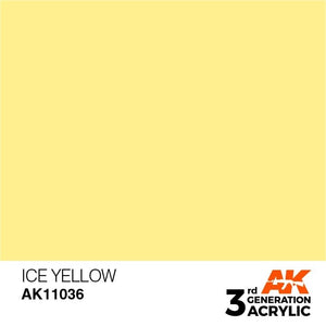 AK Interactive AK11036 Jaune Glacé 17 ml