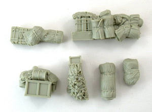 Ensemble de rangement pour véhicule de reconnaissance M3A1 « Scout car » de Panzer Art RE35-708 (britannique) au 1/35  – immagine 2