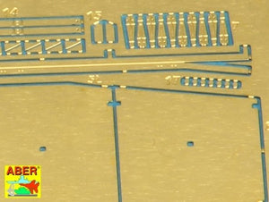 Aber 72A04 Jupes latérales pour PzKpfw IV, Ausf.G, début Brummbar 1/72 – image 2
