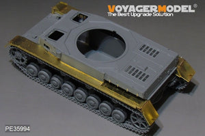 Maquette Voyager PE35994 Garde-boues pour char allemand Pz.Kpfw.IV Ausf.FH de la Seconde Guerre mondiale, modèle Border 35001, échelle 1/35 – imagen 7