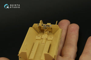Intérieur imprimé en 3D et coloré sur papier décalcomanie Quinta Studio QD48293 Sd.Kfz 251/1 Ausf.D (Tamiya) 1/48 – image 4