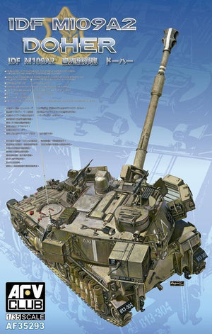 AFV Club 35293 Obusier automoteur IDF M109A2 Doher 1/35