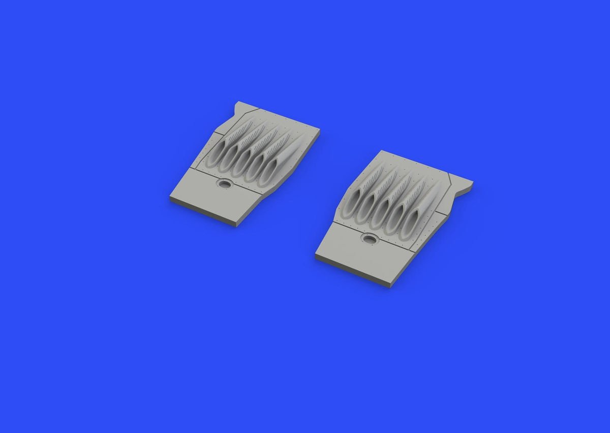 Tuyaux ECS Eduard 648498 F/A-18E (version tardive) EDUARD/HASEGAWA 1/48