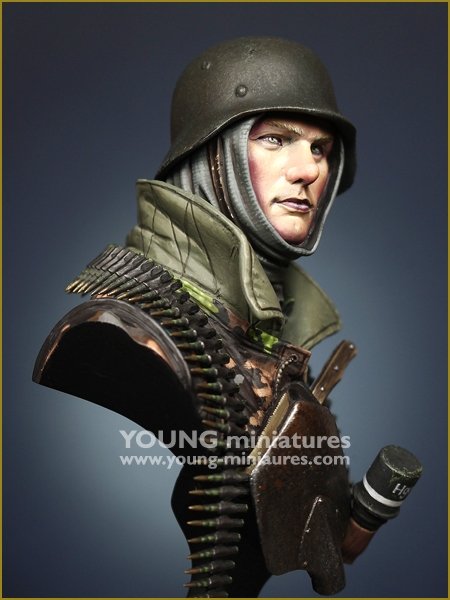 Young Miniatures YM1887 German Waffen SS Siege of Bastogne 1/10 – zdjęcie 2