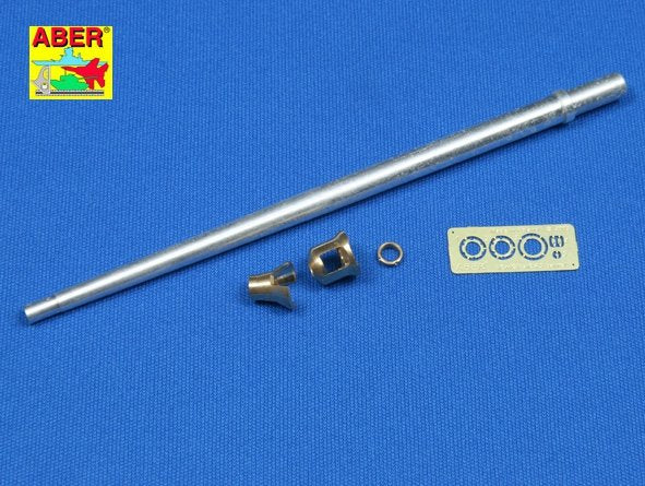 Canon Aber 35L-013 pour char Tiger II, production précoce, tourelle Porsche (1/35)