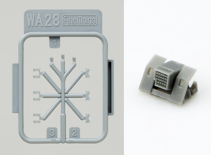 Fine Molds WA28 Lance-roquettes AA Tube 12 cm 28 au 1/700 – image 2