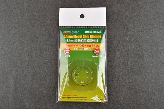 Gréement pour maquette de navire Trumpeter 08032 0,1 mm