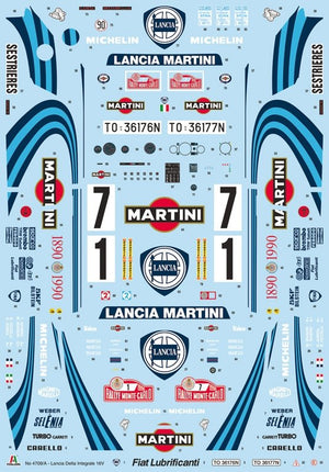 Italeri 4709 Lancia Delta HF intégrale 16v 1/12 – image 4