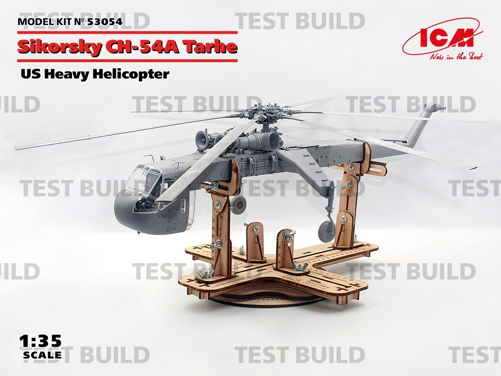 ICM 53054 Sikorsky CH-54A Tarhe Hélicoptère lourd américain 1/35  – immagine 22