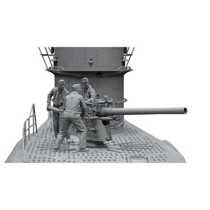Border Model BR-002 Sous-mariniers et commandants allemands (en action), figurines en résine, 6 pièces, échelle 1/35 – image 5