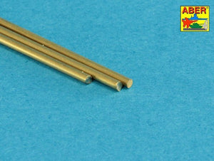Tiges rondes en laiton Aber BR12 Ø 1,2 mm longueur 250 mm x 3 pièces. – image 3