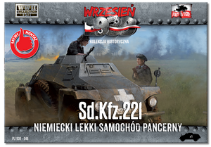 Premier véhicule blindé léger allemand Sd.Kfz.221 (1/72) PL048 – image 2
