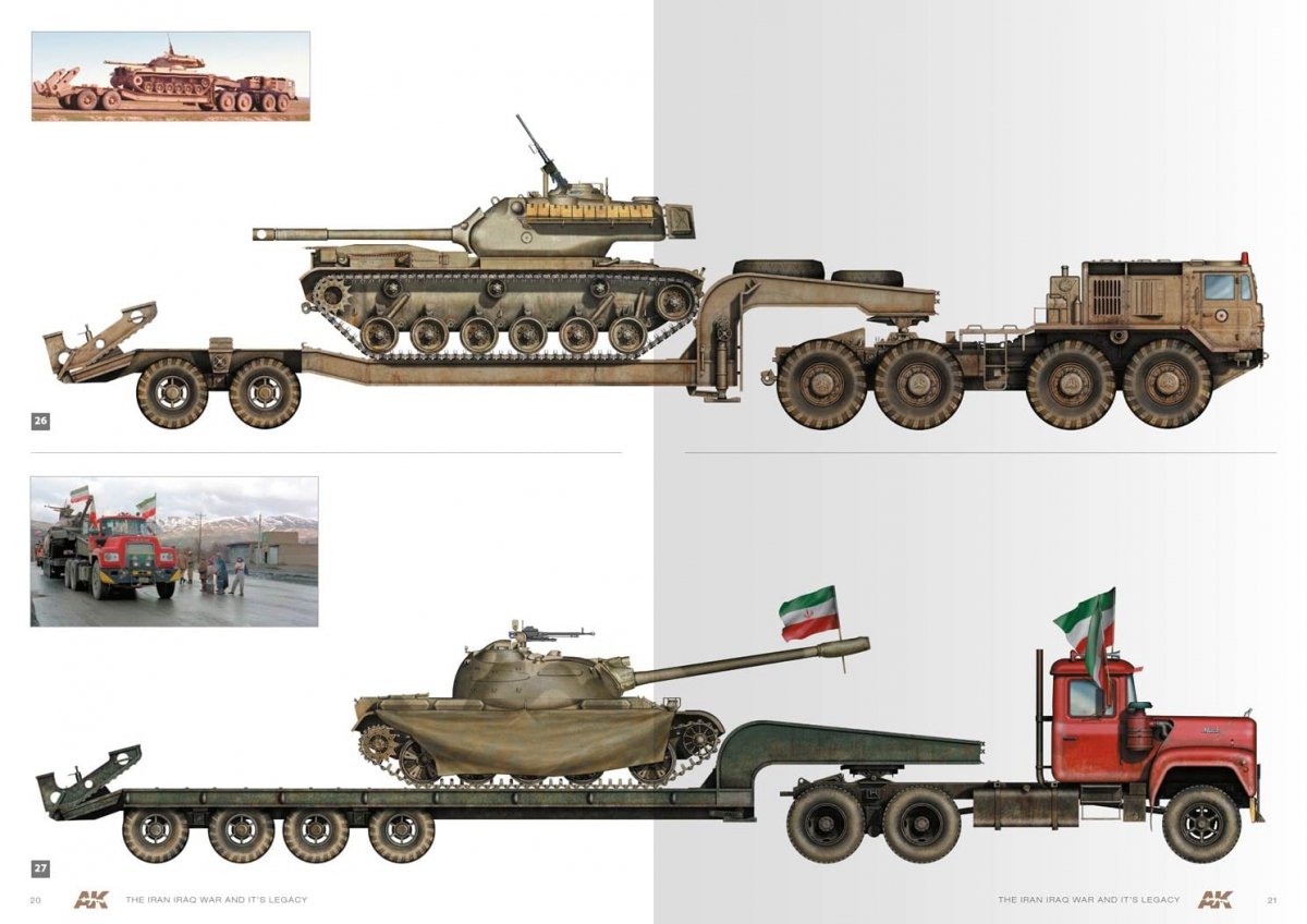 AK Interactive AK291 LA GUERRE IRAN-IRAK 1980-1988 – GUIDE DES PROFILS DES CONFLITS MODERNES VOL. IV Anglais – immagine 4