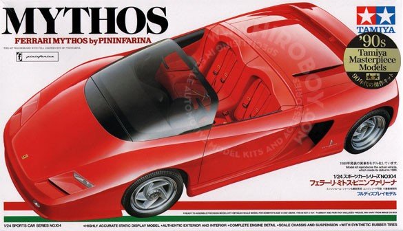 Tamiya 24104 Ferrari Mythos par Pininfarina (1/24)