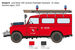 Italeri 3660 CAMION DE POMPIERS LAND ROVER 1/24 – immagine 3