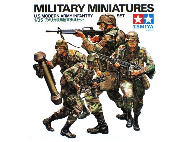 Tamiya 35133 Ensemble d'infanterie moderne américaine (1/35)